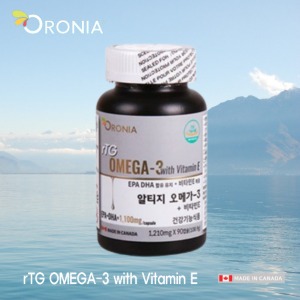 6009 오로니아 알티지오메가3 비타민e 90캡슐 3개월분
